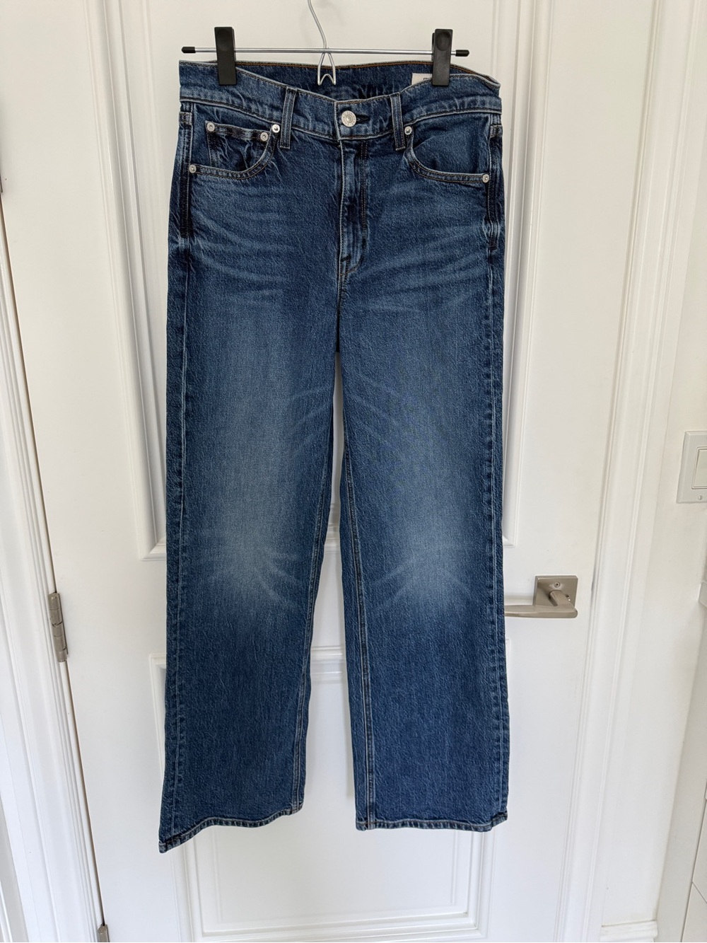 AYR Secret Sauce Wide-Leg Jeans in Indigo Blue
